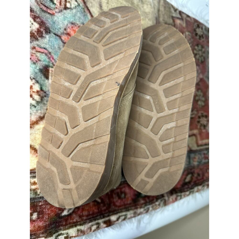 L.L Bean Stonington Tan Brown Suede Boots 7 Chukka EUC - Picture 5 of 7